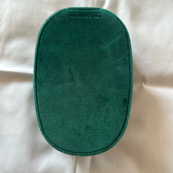 GUCCI Green Velvet Necklace Earrings Box Removable Insert - Picture 4 of 9